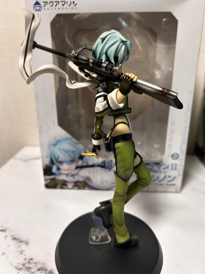 ソードアートオンライン シノン フィギュア2体セット アクアマリン プラテアード