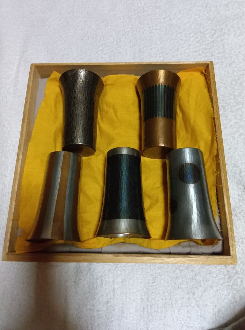 玉川堂ビールカップ５個セット