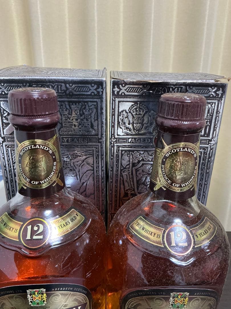 CHIVAS REGAL 12年 ブレンデッドスコッチウイスキー 2本セット