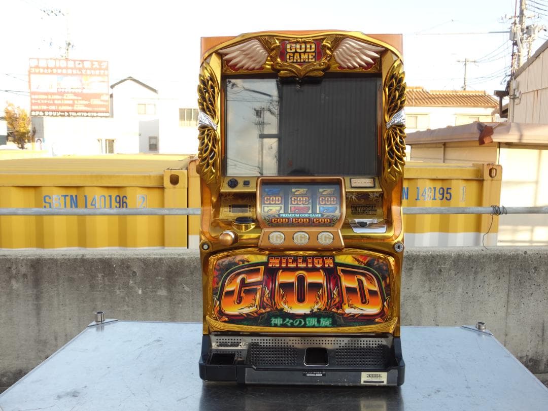 M▽パチスロ スロット ミリオンゴッド 神々の凱旋 (38956)