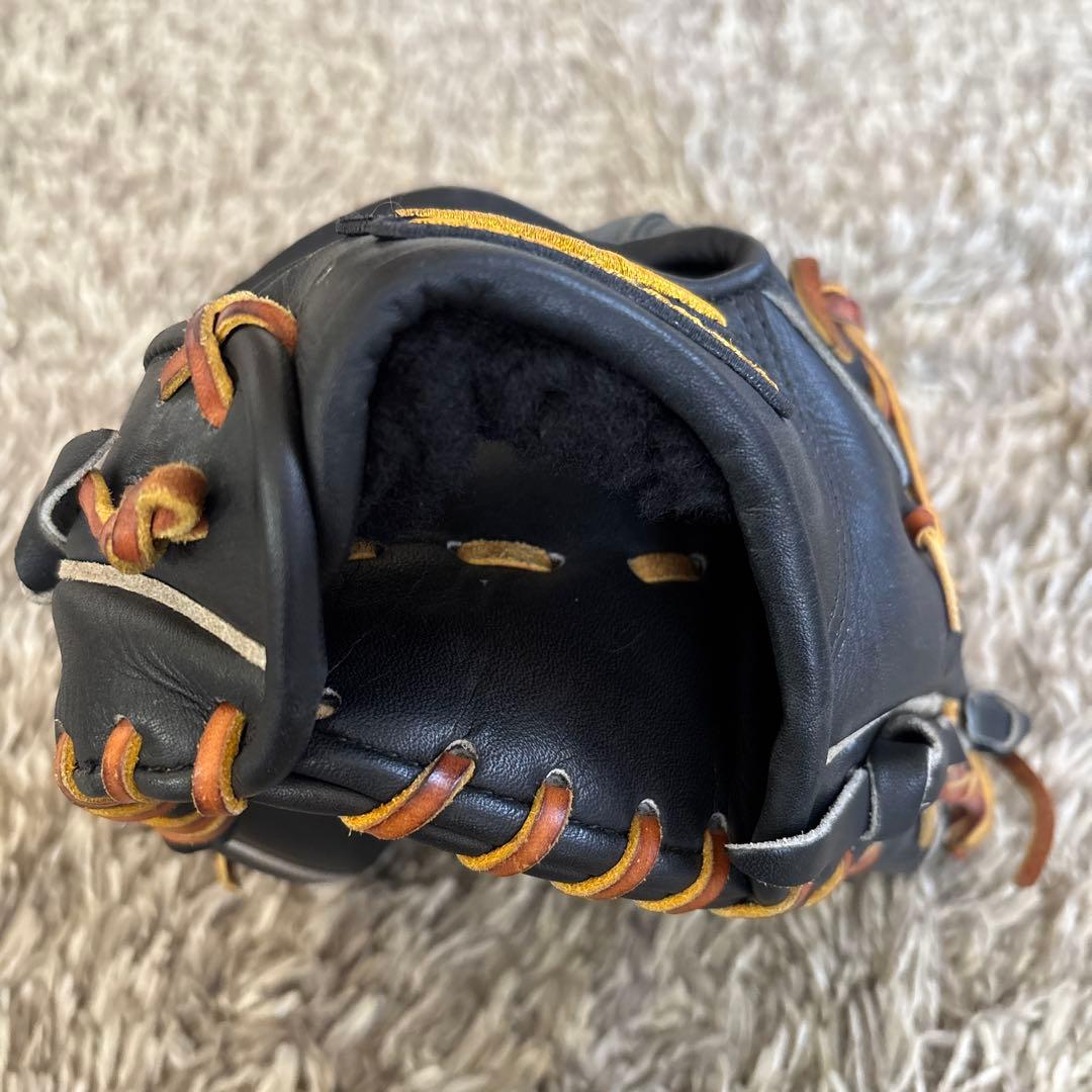 Mizuno 硬式グローブ 黒/茶