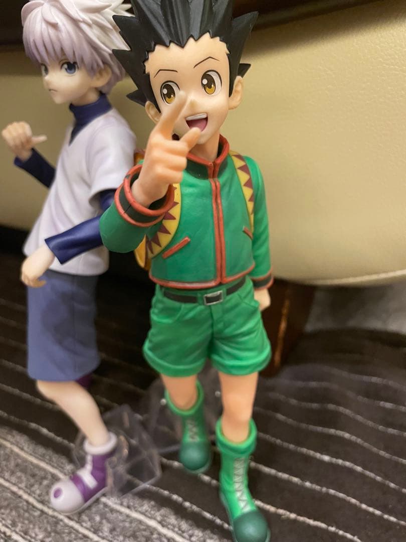 ハンターハンター　一番くじ　ゴン　キルア　フィギュア