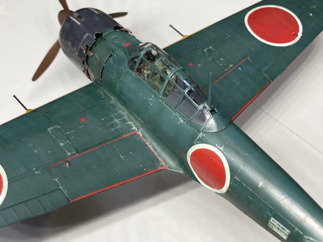 零式艦上戦闘機52型 甲(完成品)1/48 ファインモールド