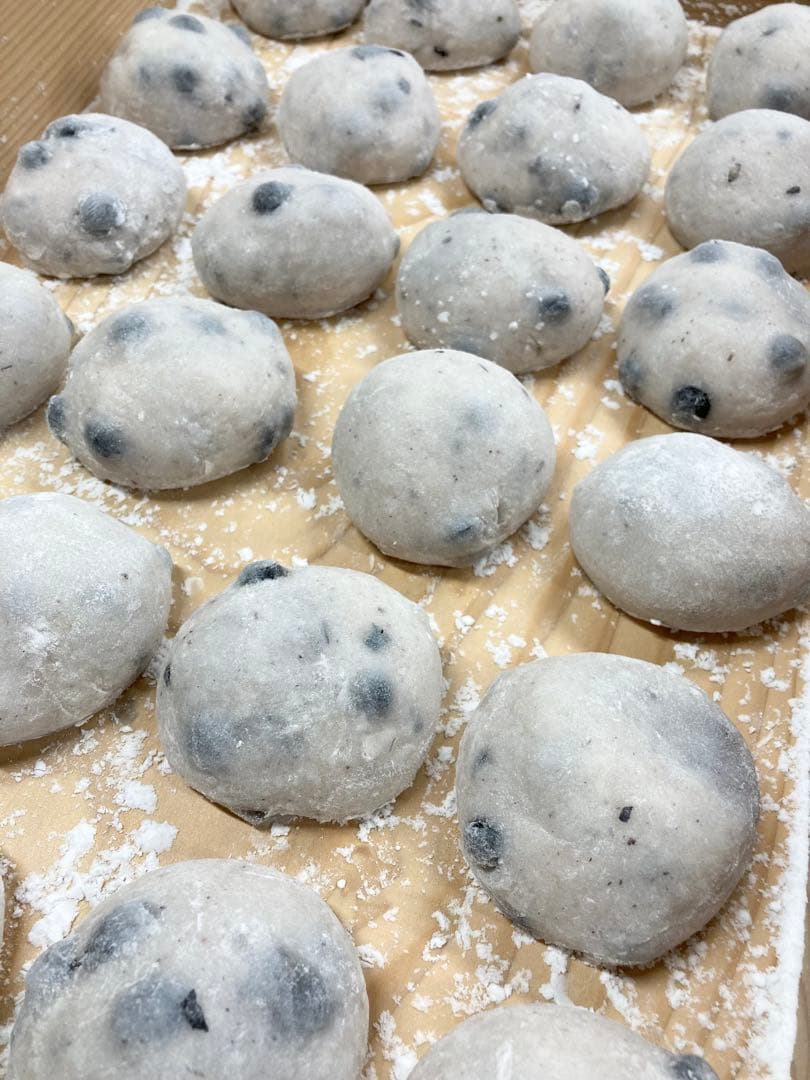 ２９日発送　YAMATO様　黒豆もち３６個、えびもち３６個、白もち３６個