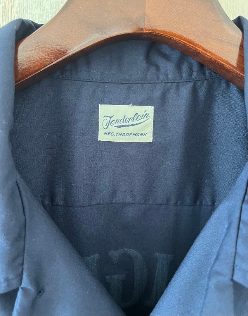 美品 TENDERLOIN BOWLS SHT S/S ボーリングシャツ M