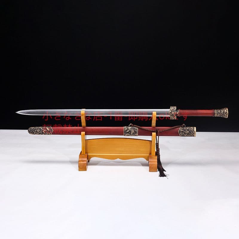 龍鳳戦剣～百錬模様鋼～銅装  古兵器 武具 刀装具 日本刀 模造刀 居合刀