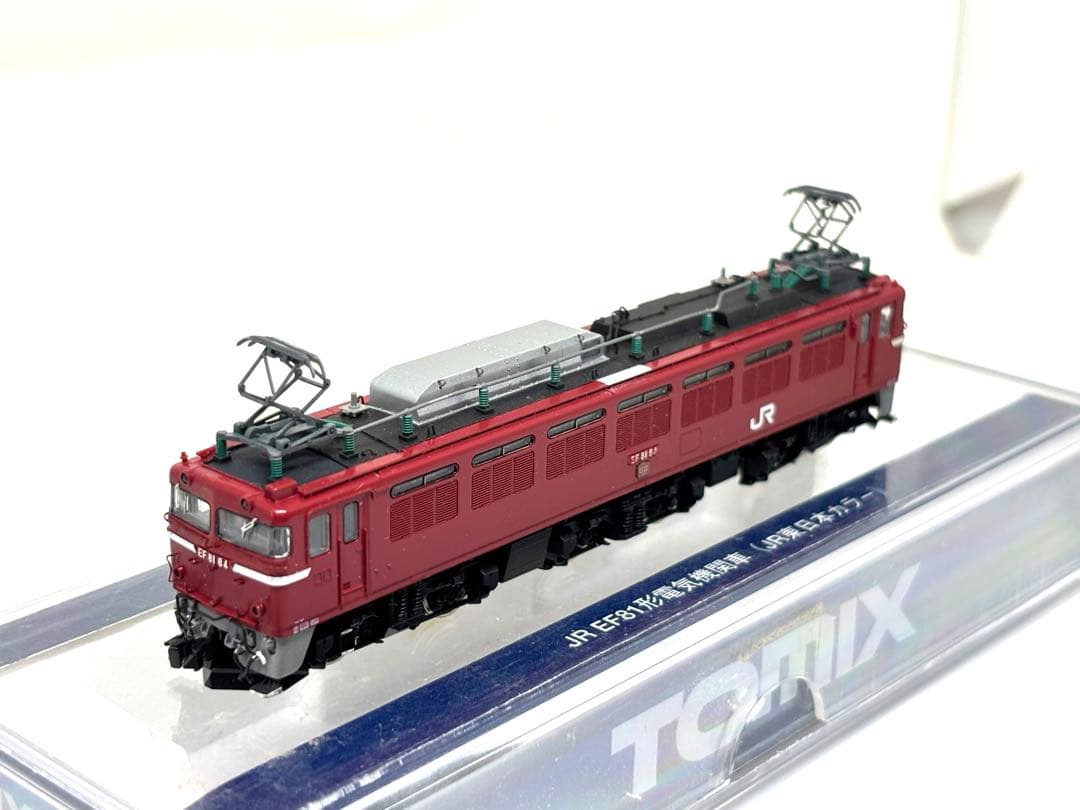 往年の常磐線を再現！TOMIX EF81 84号機 JR東日本色 安中貨物にも！