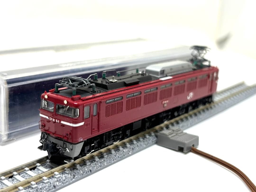 往年の常磐線を再現！TOMIX EF81 84号機 JR東日本色 安中貨物にも！