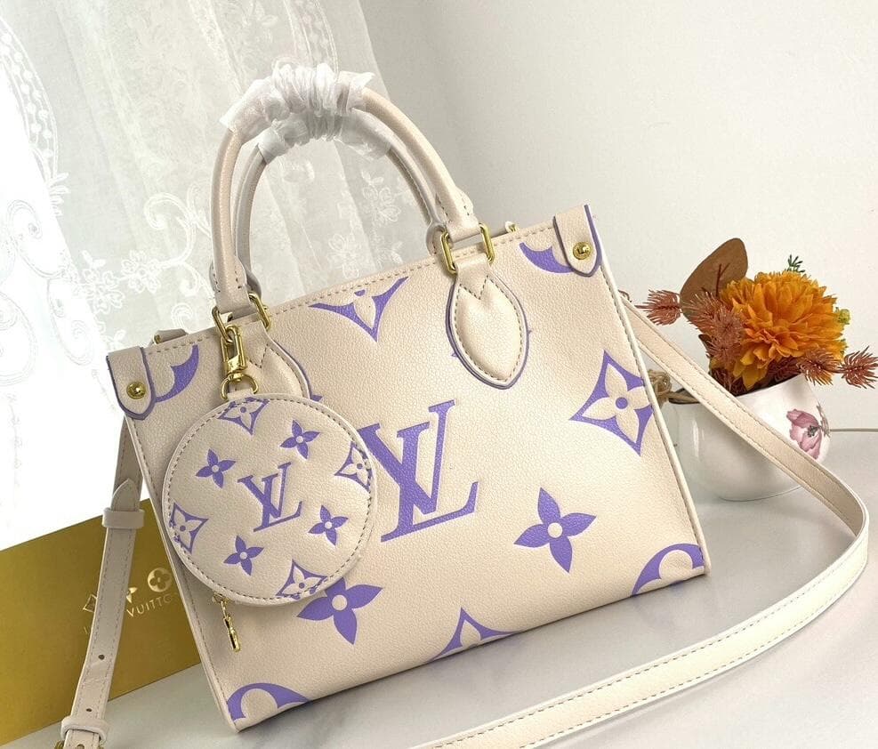 オンザゴーpm モノグラム ショルダーバッグ