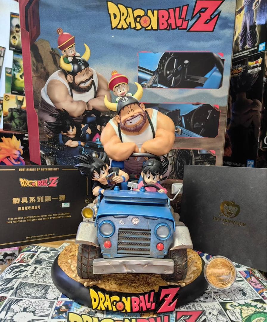 ドラゴンボール 孫悟飯 孫悟空 チチ フィギュア ガレージキット