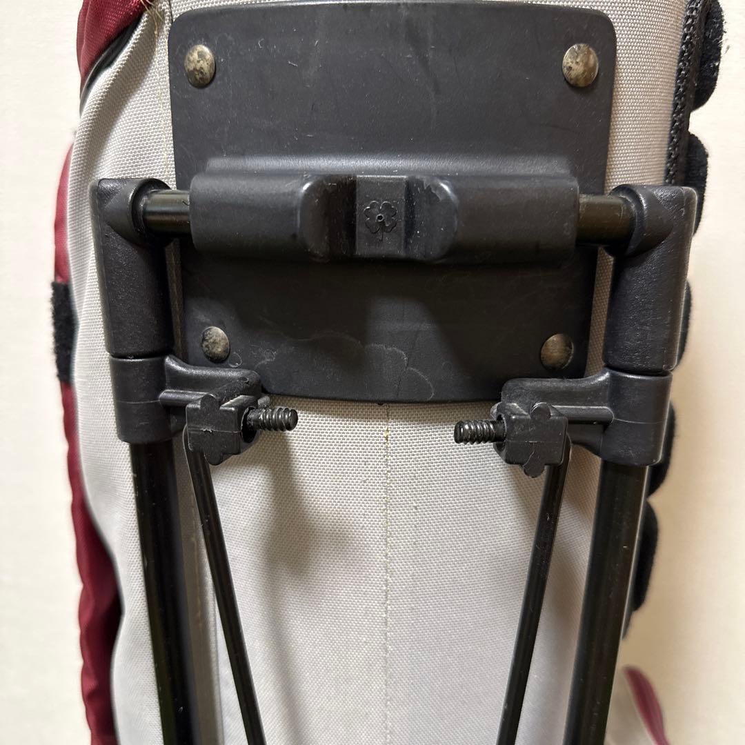 希少 PRGR プロギア キャディバッグ スタンド式 ビンテージ