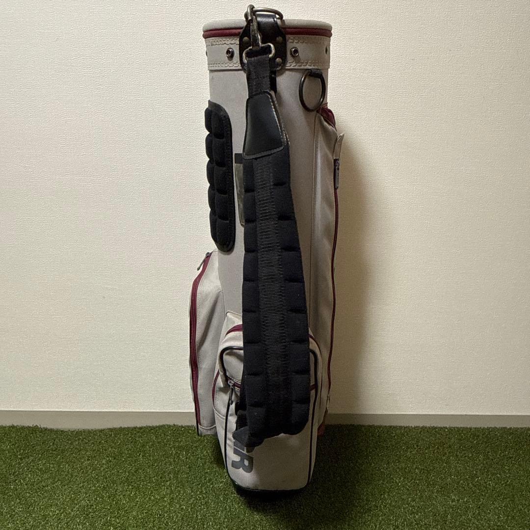 希少 PRGR プロギア キャディバッグ スタンド式 ビンテージ