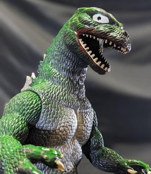 ゴジラ（インペリアル社）ゴム製フィギュア大小２体セット