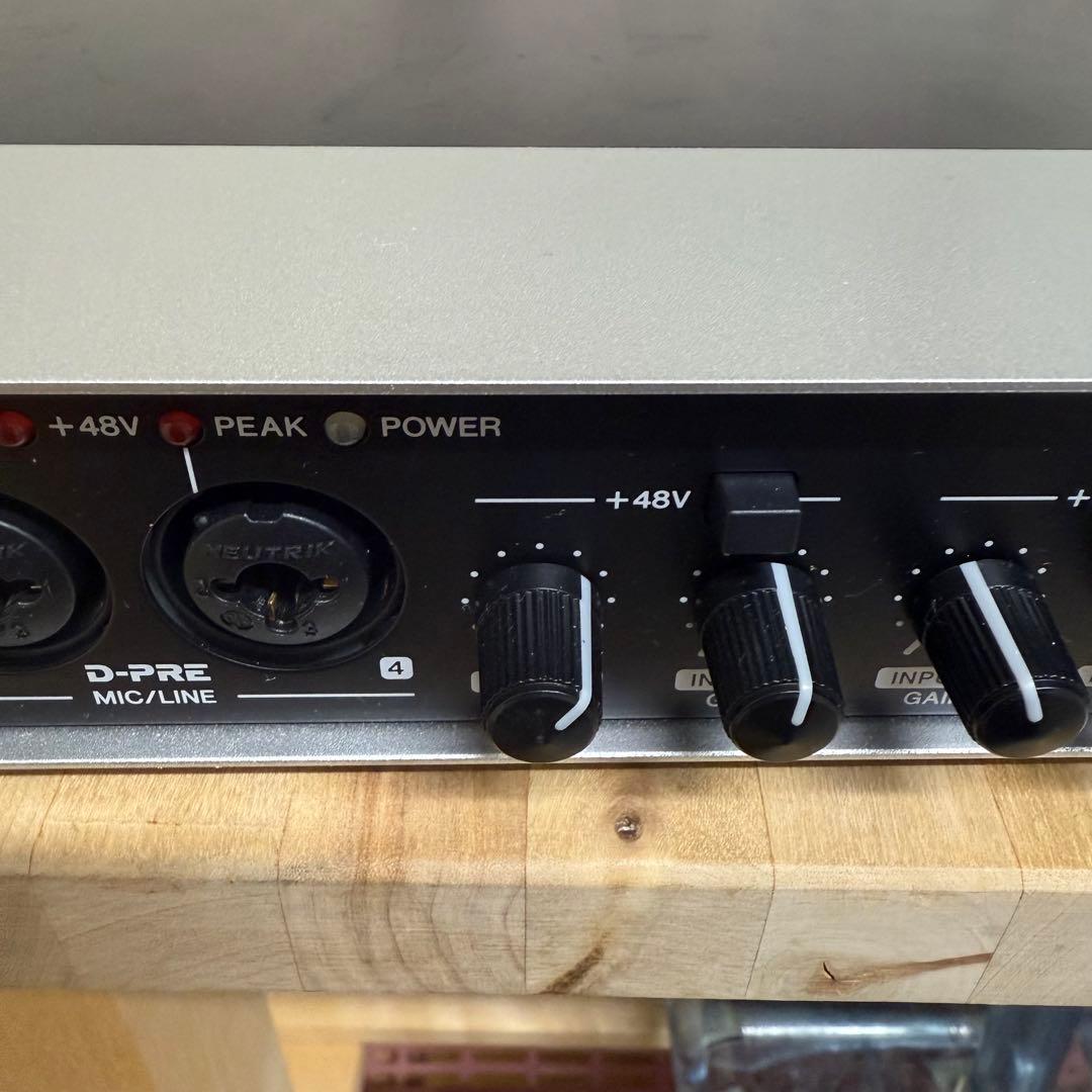 【動作OK】SteinbergUR44オーディオインターフェース 6in4out