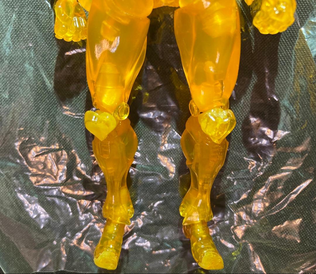 超像可動◆空条承太郎ver1.5 &ザ・ワールド　イエロークリアー版