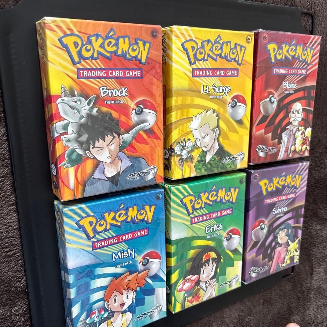 ザ*メ様 ポケモンカード　ジムリーダーセット 6種　海外版　新品　未使用　シュリ