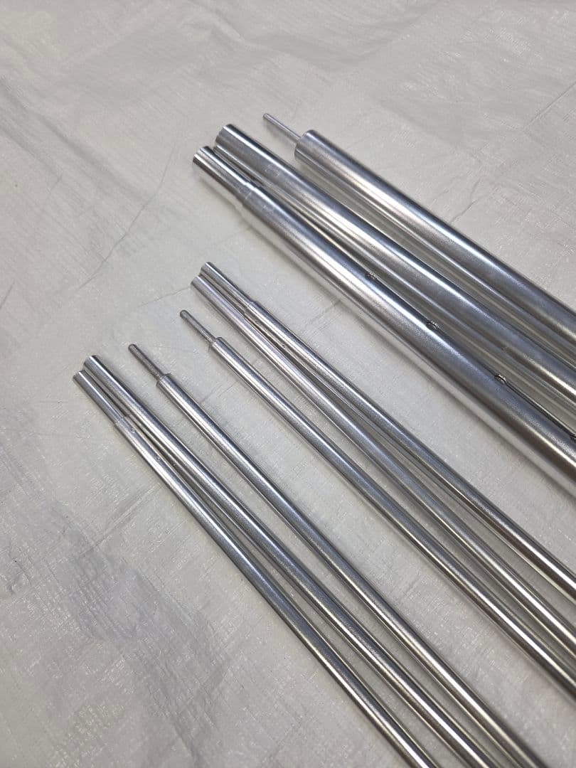 タッソ用 ALラチェットポール210cm　ALアップライトポール130cm2本