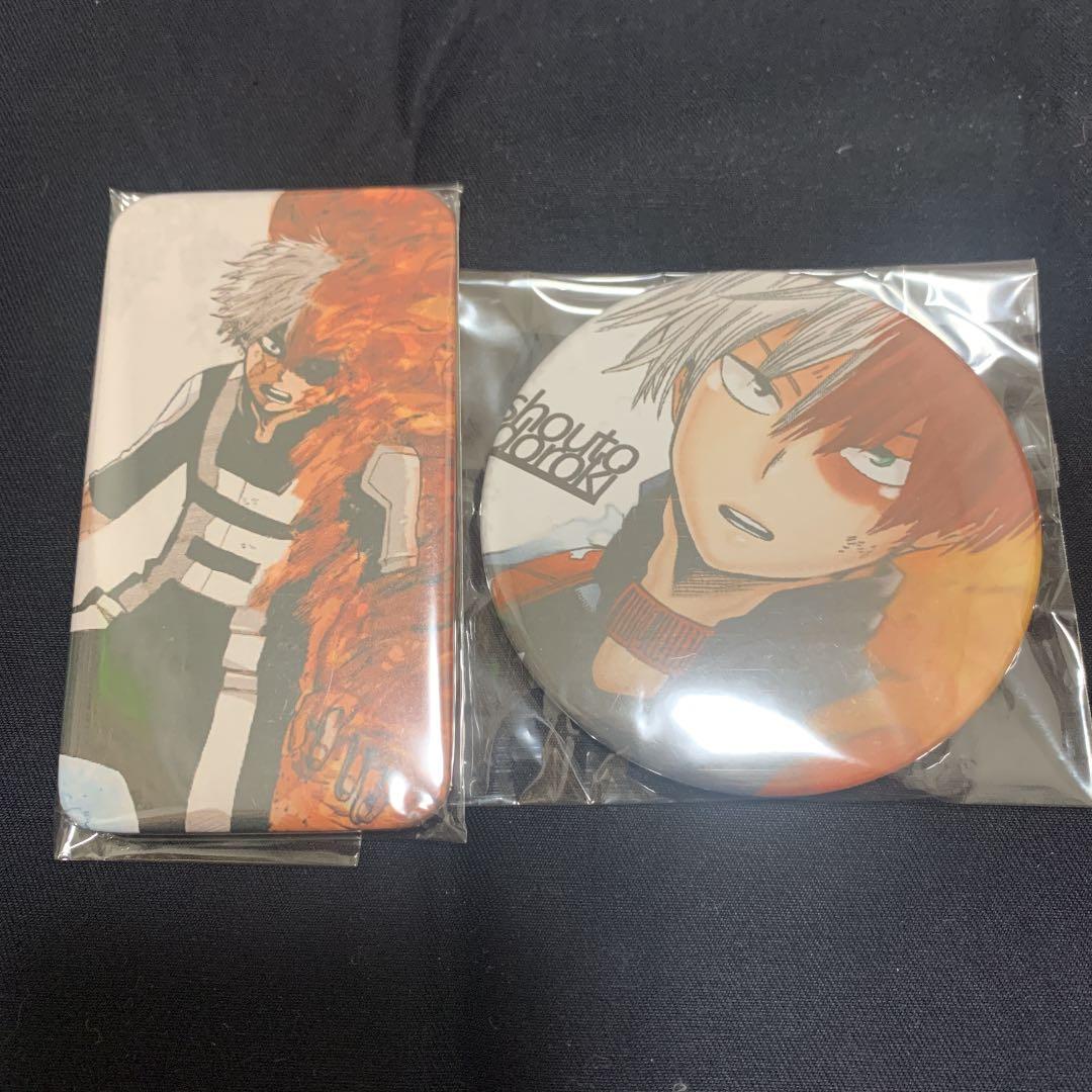 僕のヒーローアカデミア　缶バッジ　アクリルキー　轟