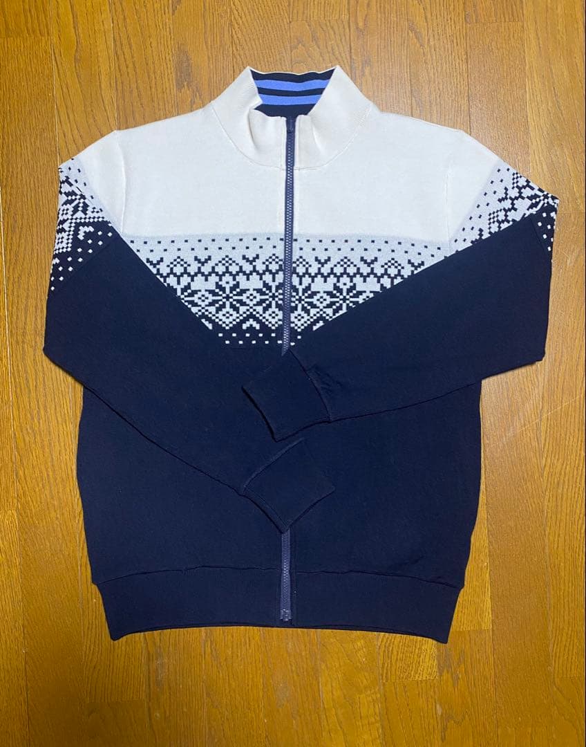 23区GOLF ニット／ナイロン リバーシブルブルゾン 美品❗️