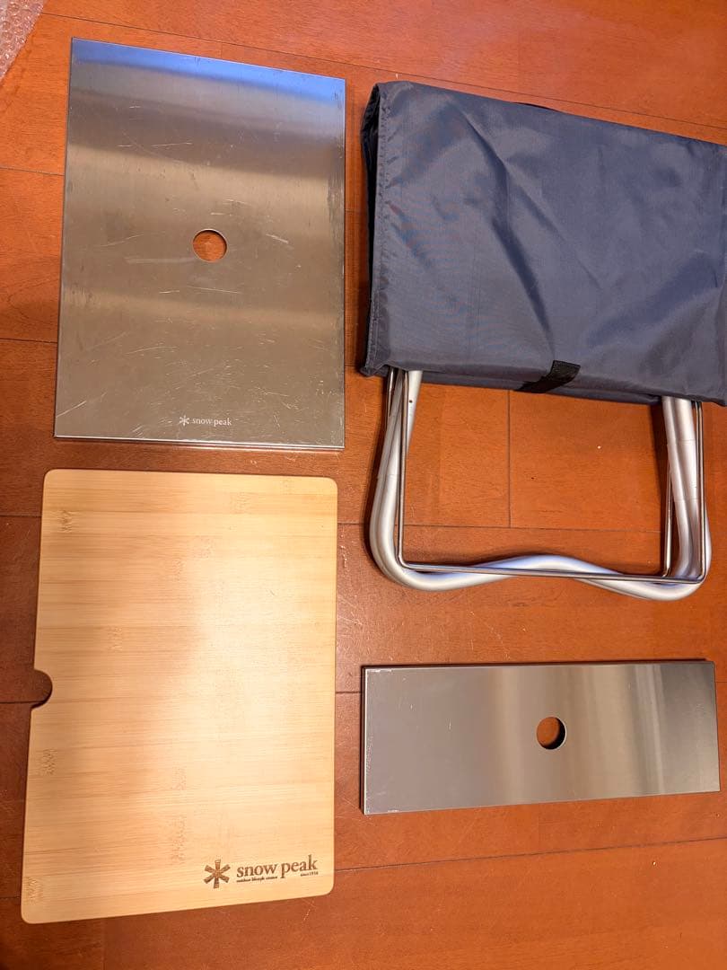 スノーピークTAKIBI my テーブル ステンレストレー1ユニット他おまけ多数