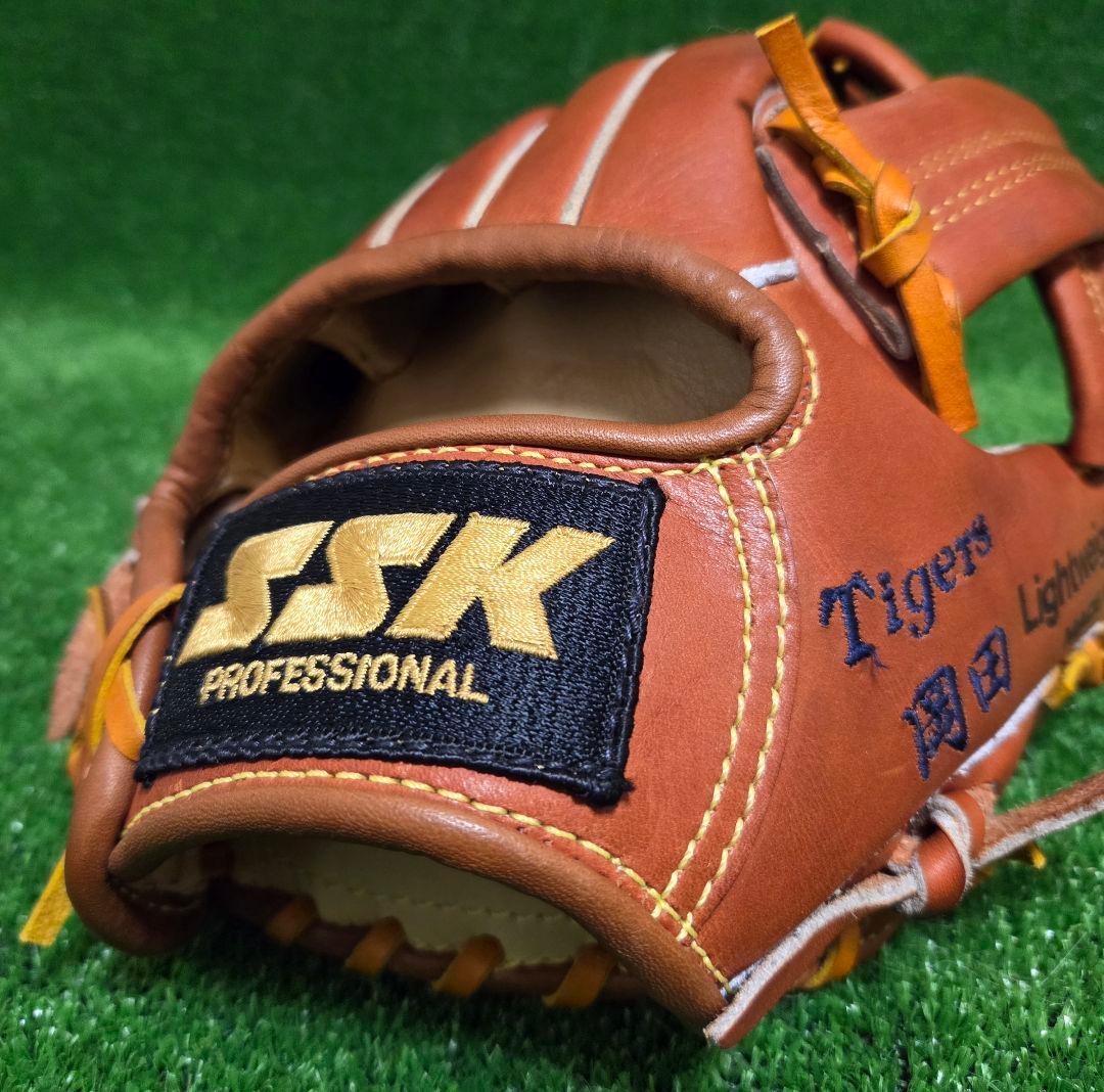 SSK プロフェッショナルモデル 阪神タイガース 岡田彰布刺繍入り