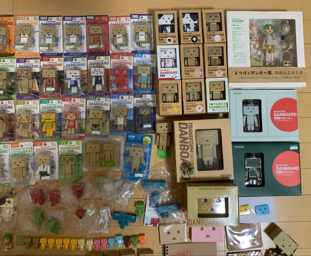 よつばと！ ダンボー フィギュアセット(ご当地、リボルテック、ガチャ 他)