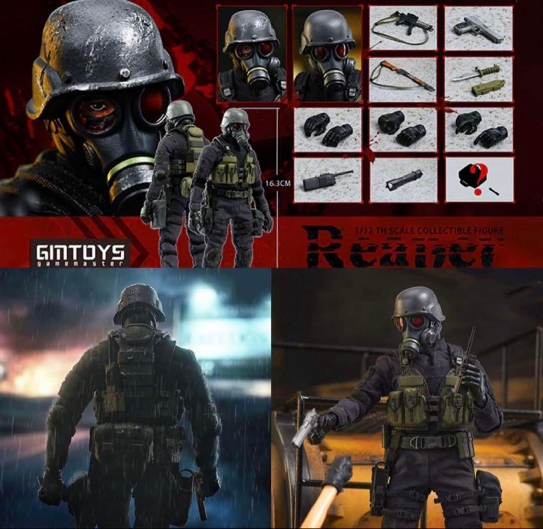 【バイオハザード】ハンク 1/12サイズフィギュア