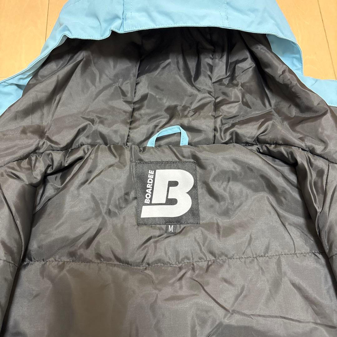 BOARDEE スノボウェア ジャケット ブルー Mサイズ 上のみ