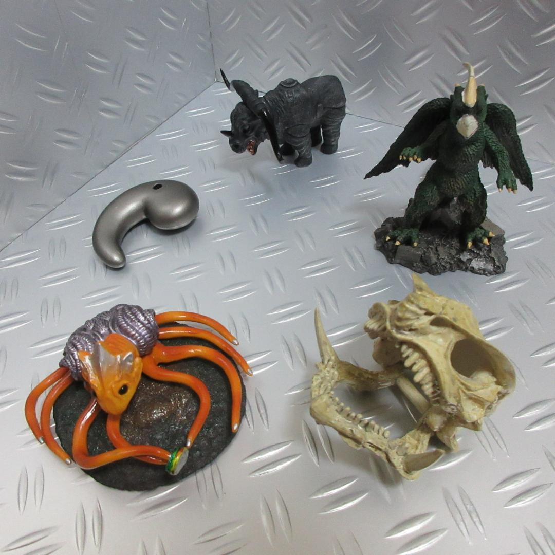 ★特撮大百科 ver1◇ガメラ ガッパ ギララ★クリアver. 9種 11個