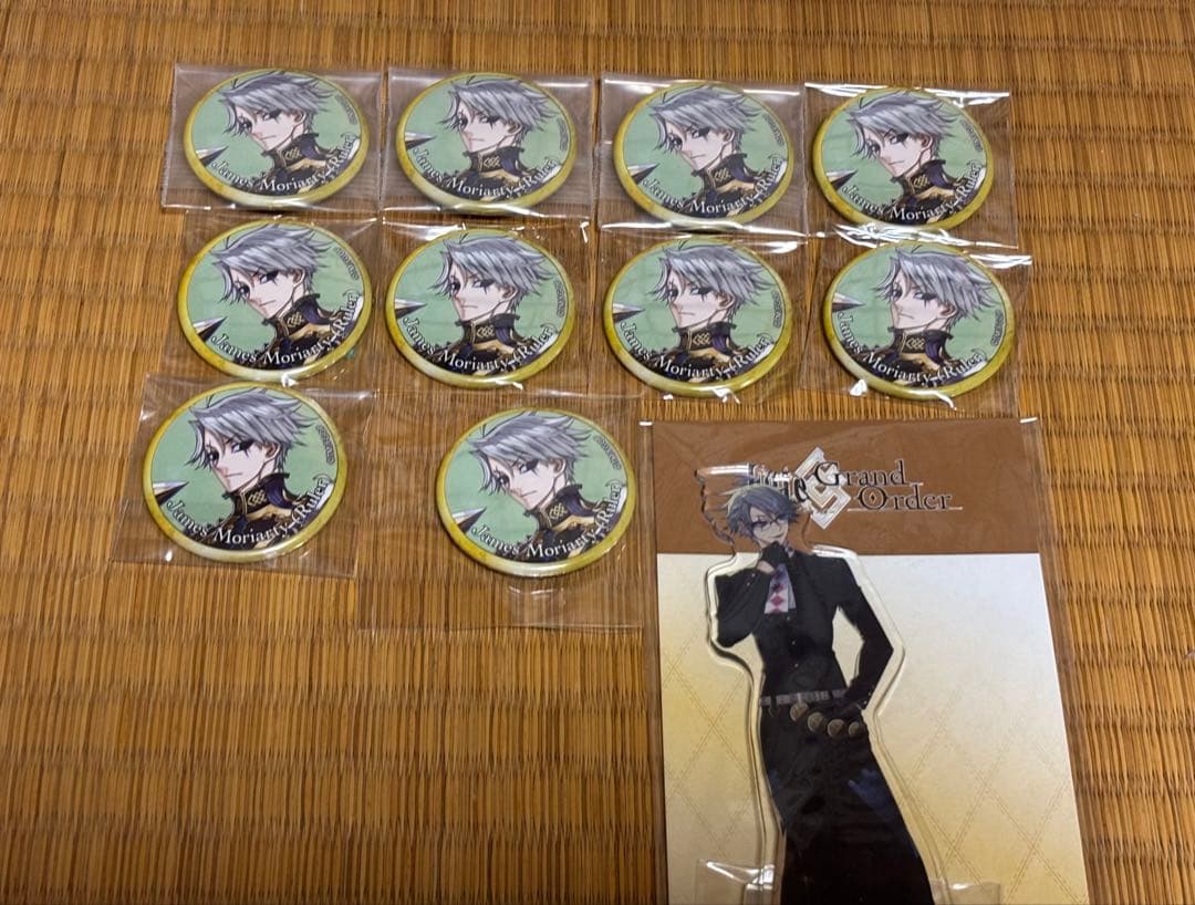 fgo fate/grand orderモリアーティ（ルーラー） 缶バッジ