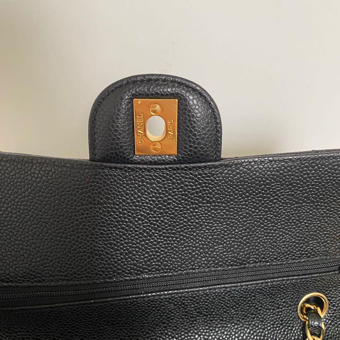 ブラックキルティングショルダーバッグ