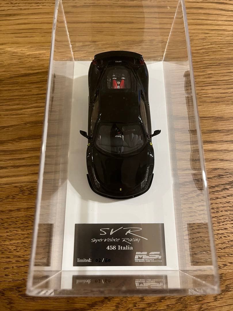 【りん】D&G 1/43 SVR 458 Italia Black