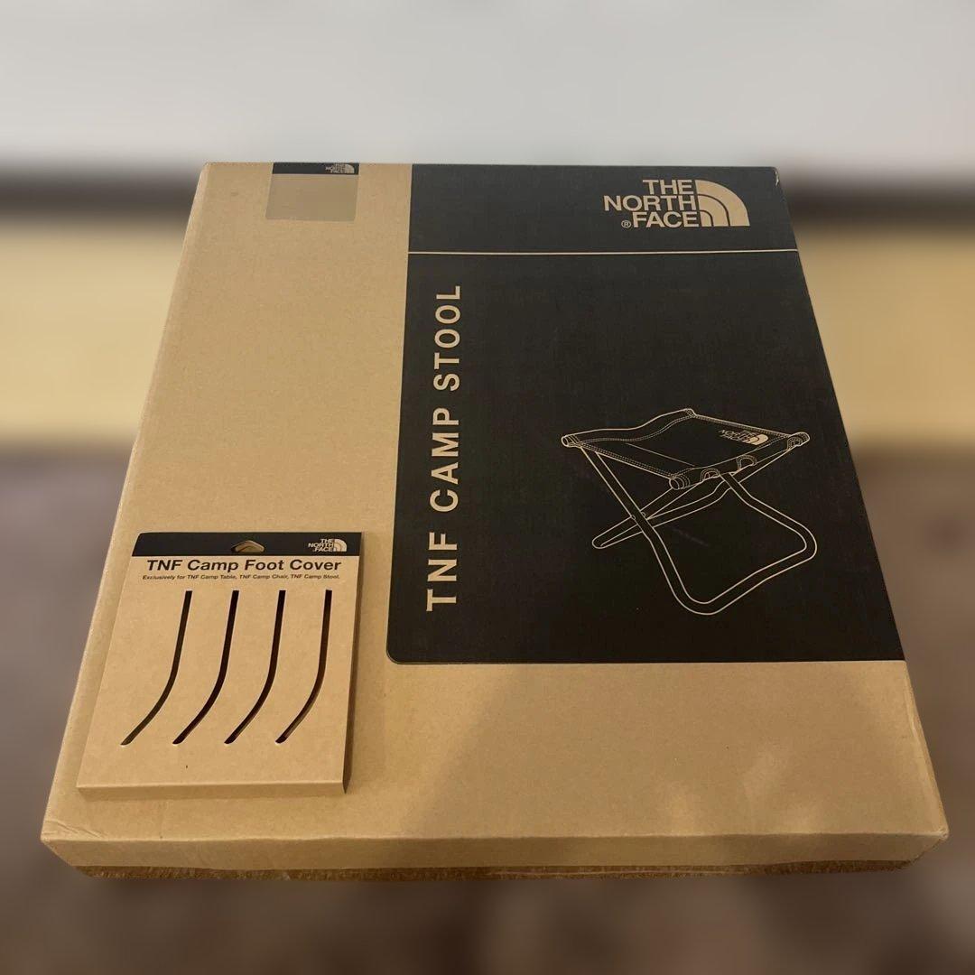 新品未使用　ノースフェイス　アウトドア　チェア　スツール　フットカバー　セット