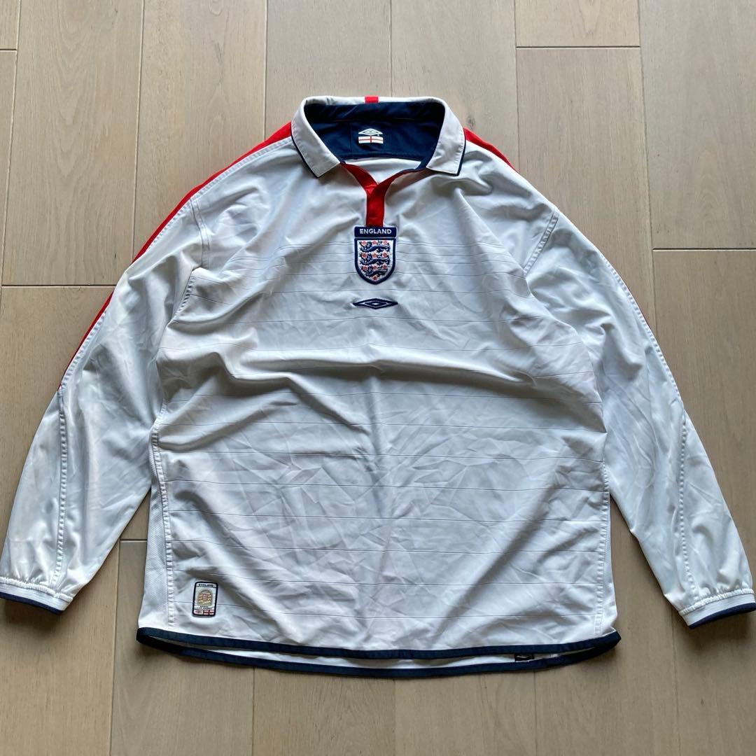 希少ビッグサイズ 2003-2005 UMBRO イングランド 長袖 柴田ひかり