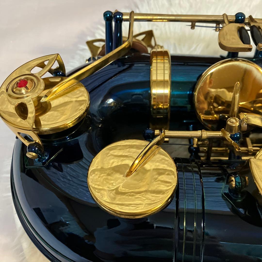 【限定品美品】Kaerntner ケルントナー アルトサックスメタリックブルー