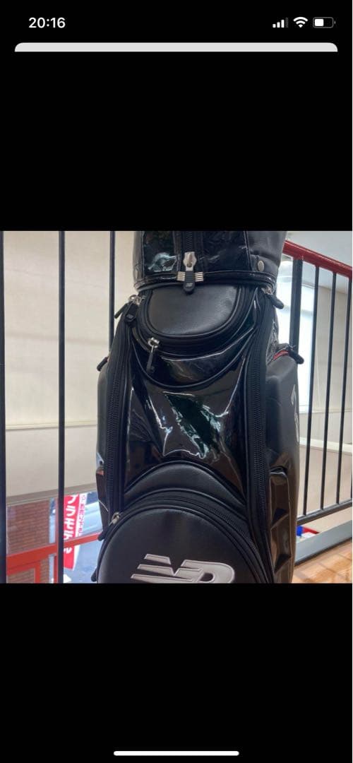 【あずき】New Balance Golf キャディバッグ　ゴルフバッグ