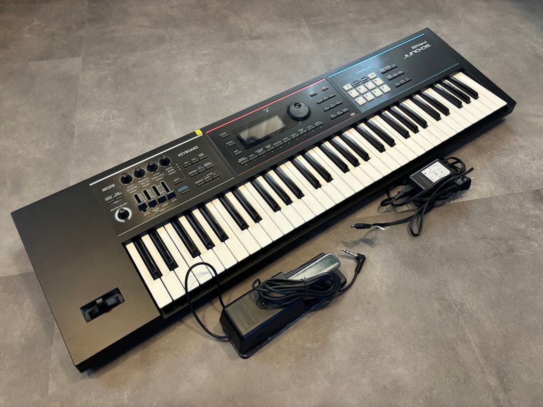 Roland JUNO-DS 61鍵 同社製ダンパー付き