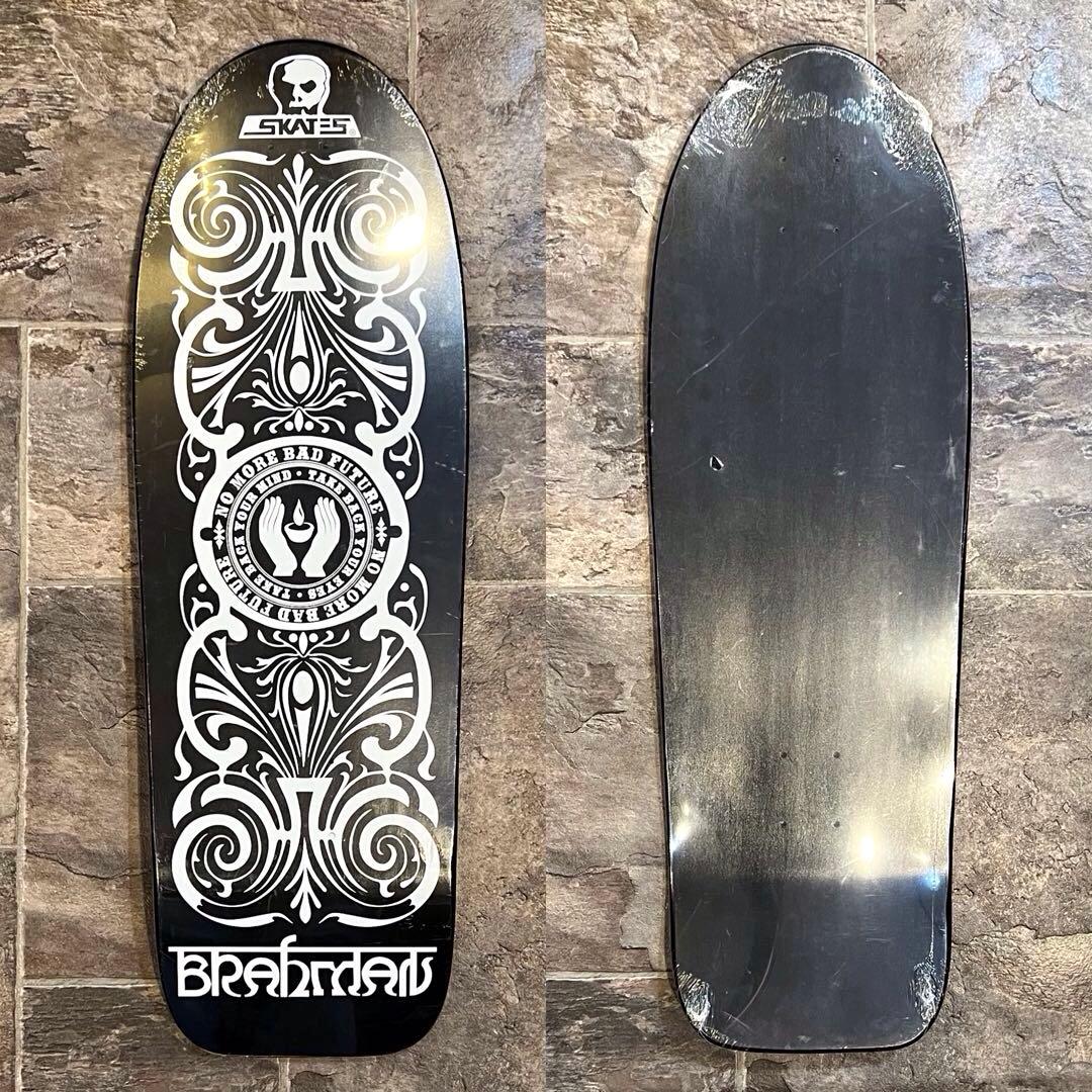 【新品】受注生産品SKULL SKATES×BRAHMAN 限定スケートデッキ黒