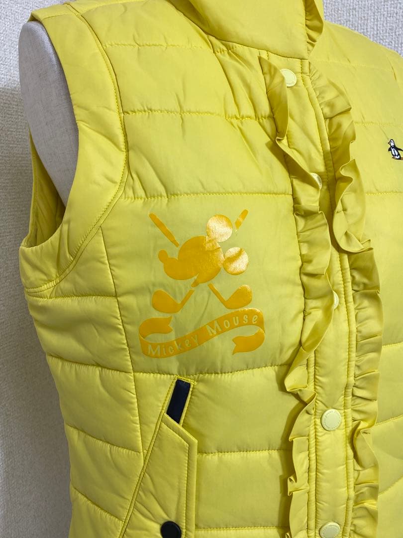 【未使用タグ付き】Mumsingwear Disney コラボ 中綿ダウンベスト