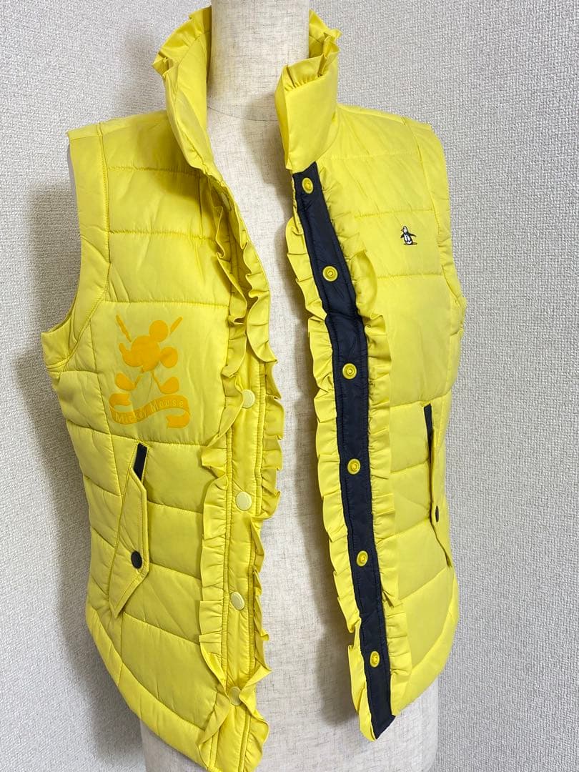 【未使用タグ付き】Mumsingwear Disney コラボ 中綿ダウンベスト