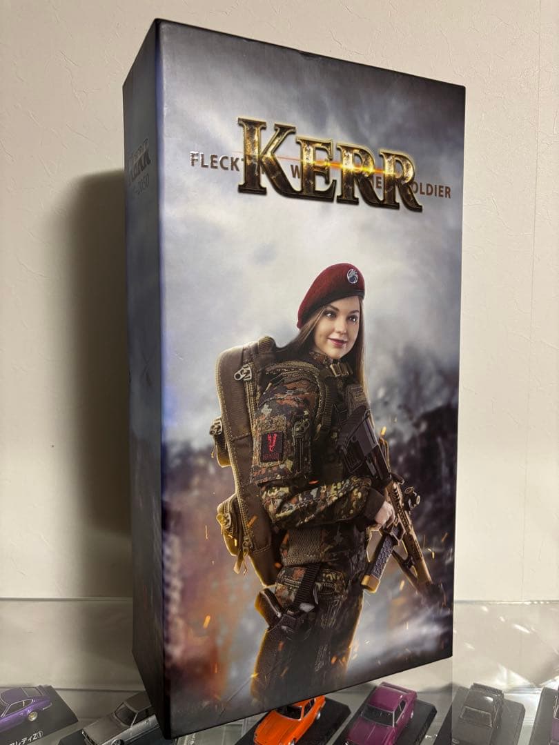 FLECKTARN KERR 1/6スケール女性兵士ミリタリー フィギュア