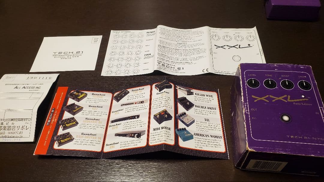 ベース TECH21 XXL BASS EDITION