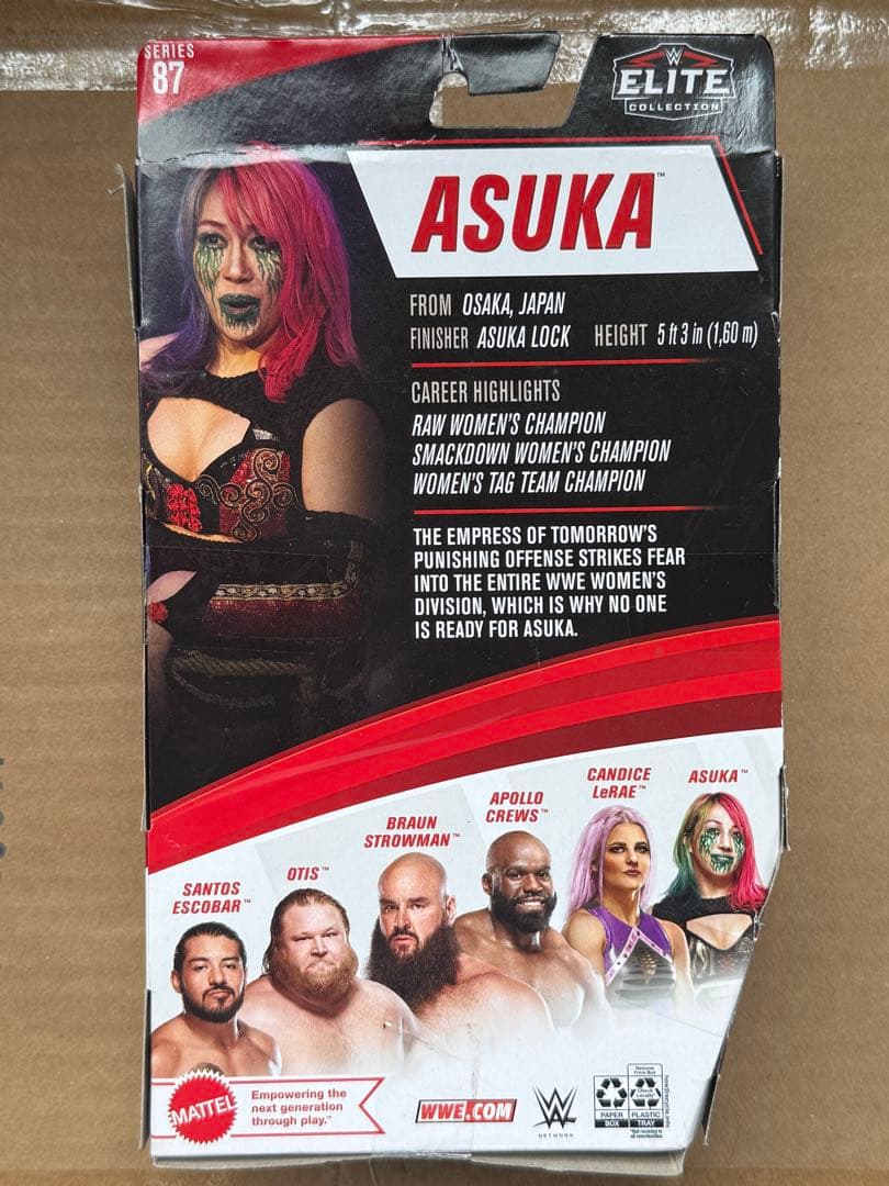 WWE アスカ フィギュア 検 ASUKA プロレス スターダム 新日本プロレス