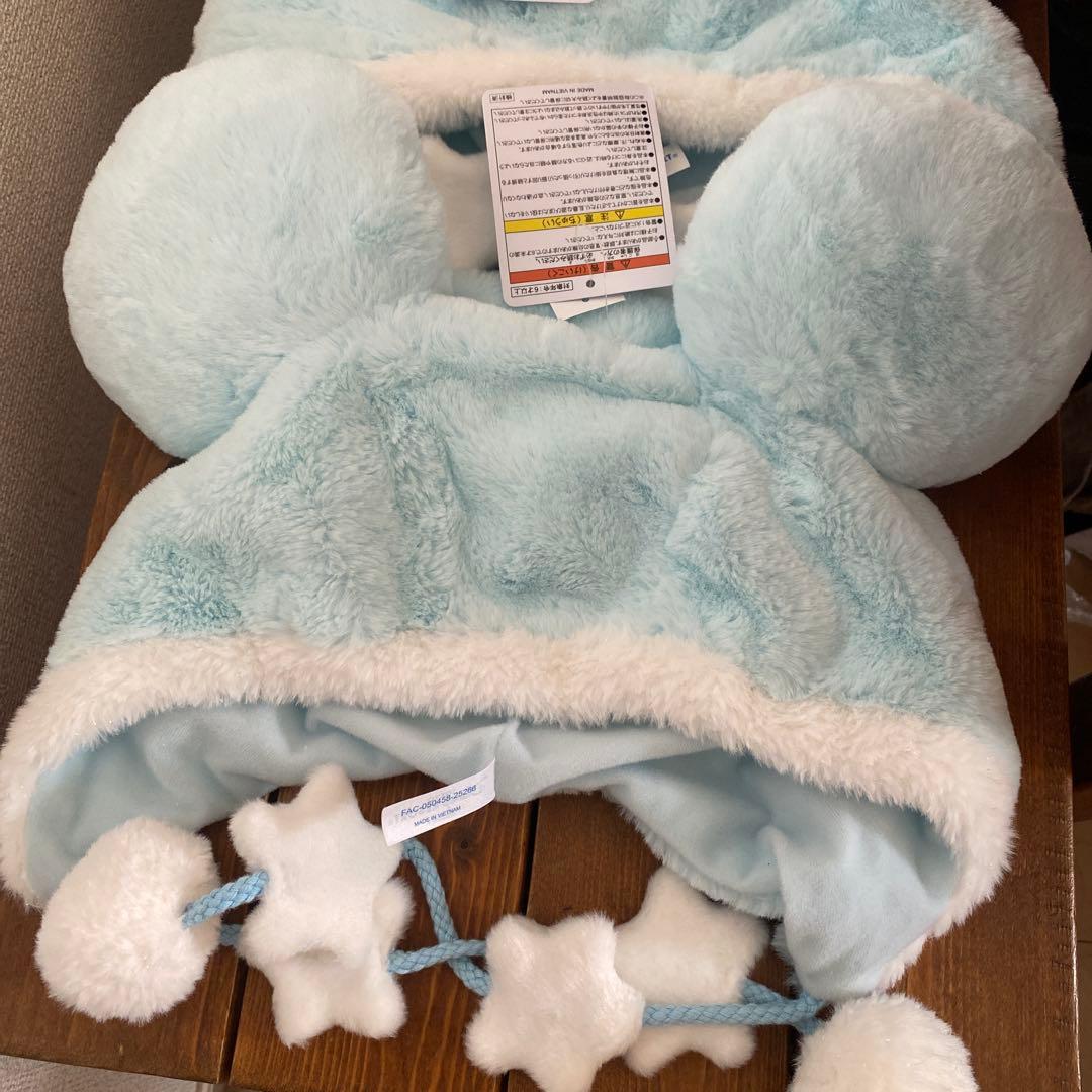 ディズニー　新品✨ファンキャップ　ブルー　星　パルパル　ミニー　2個セット