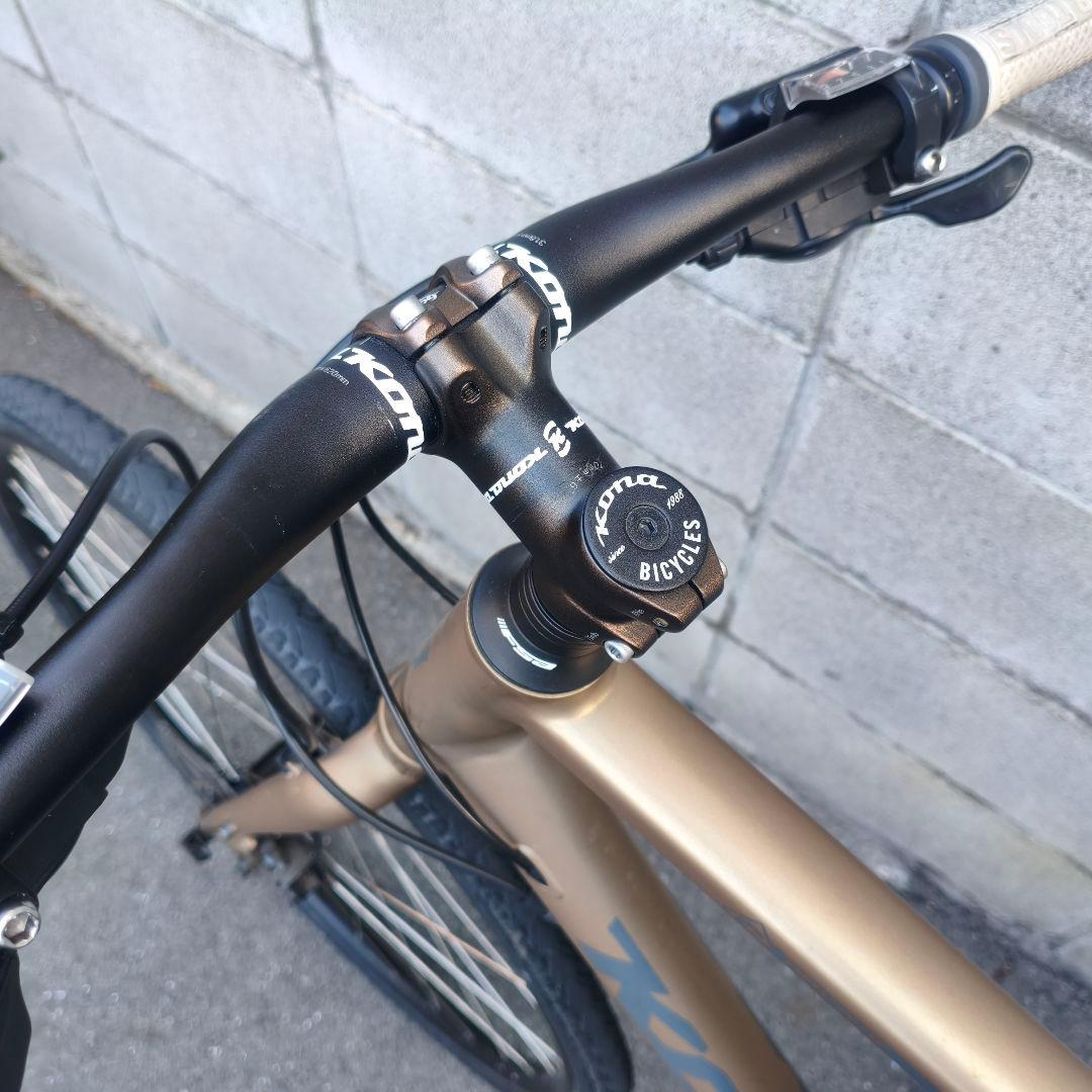 引取限定　大阪　クロスバイク　油圧　ディスクブレーキ　KONA DEW PLUS
