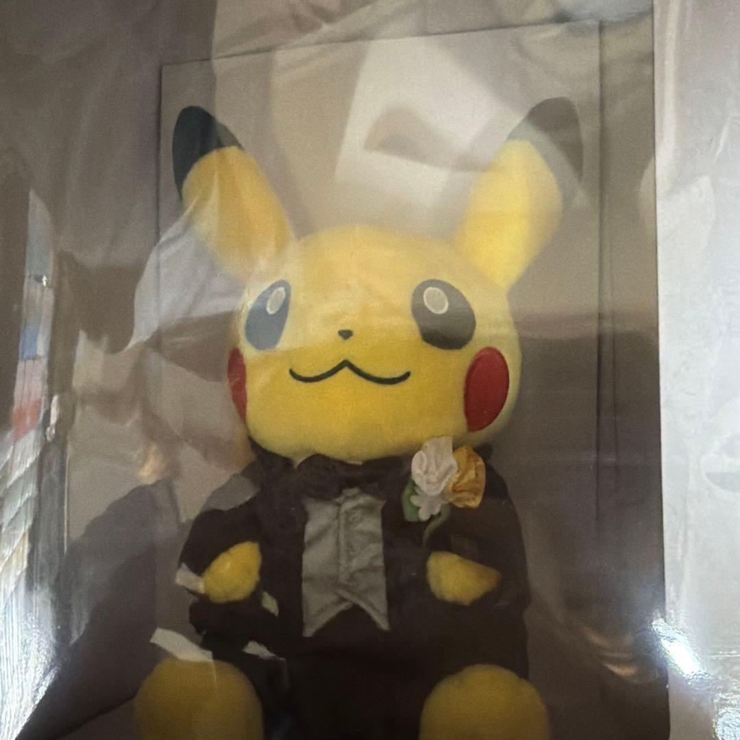 ピカチュウ 2体セット ウェディング　洋装　和装　和婚　タキシード　ぬいぐるみ