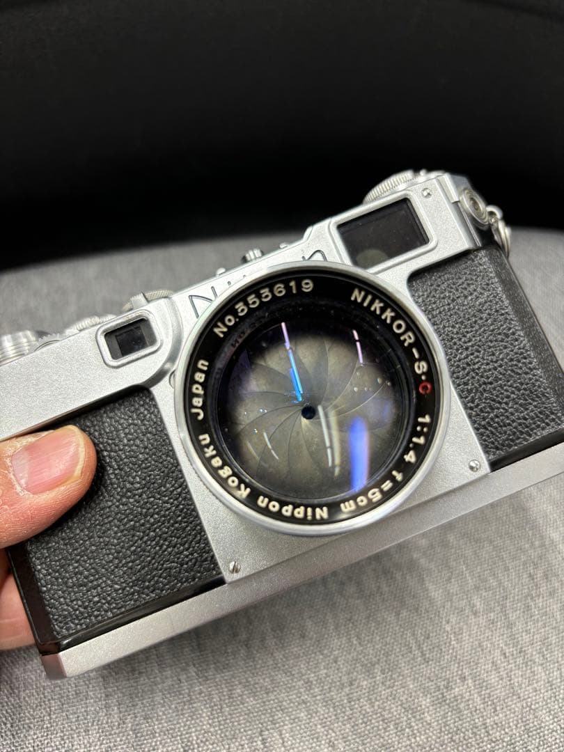 K295【ヴィンテージ】Nikon ニコン　S2 フィルムカメラ