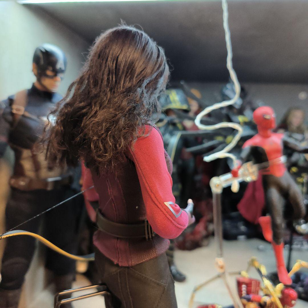 ホットトイズ　ホークアイ　ケイトビショップ　カスタマイズ品