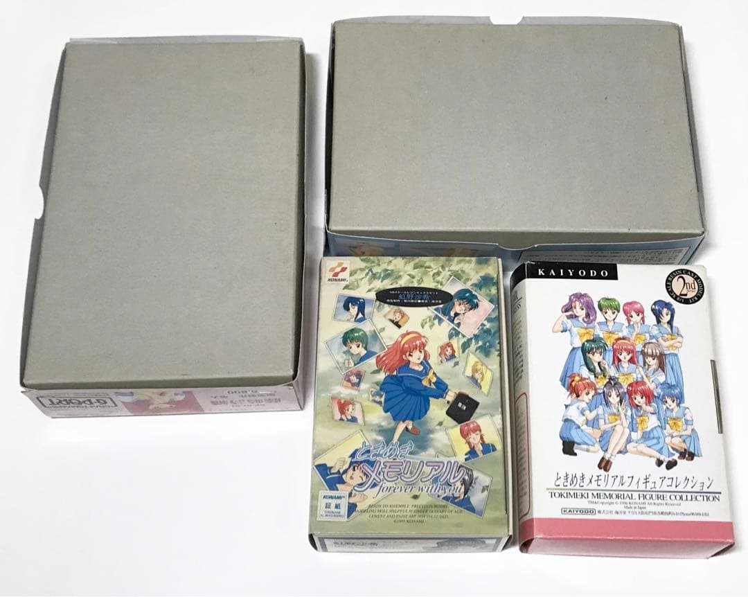 ときめきメモリアル ガレージキット 4点セット 藤崎詩織 虹野沙希 フィギュア