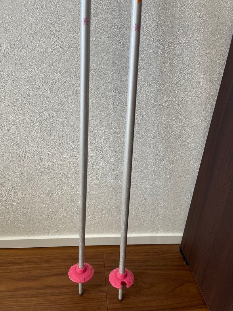 ピュアコンシャス　ジュニア スキーセット 140㎝　ブーツ ストック 子供用